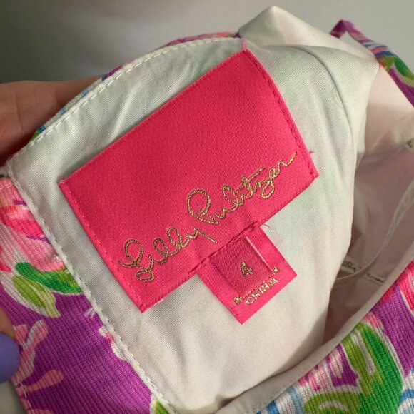 Lilly Pulitzer Shelli stretch dress - size 4 - Picture 7 of 7